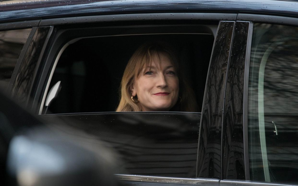 Allegra Stratton remains in post after a feud that rocked Downing Street and forced two resignations - Stefan Rousseau/PA