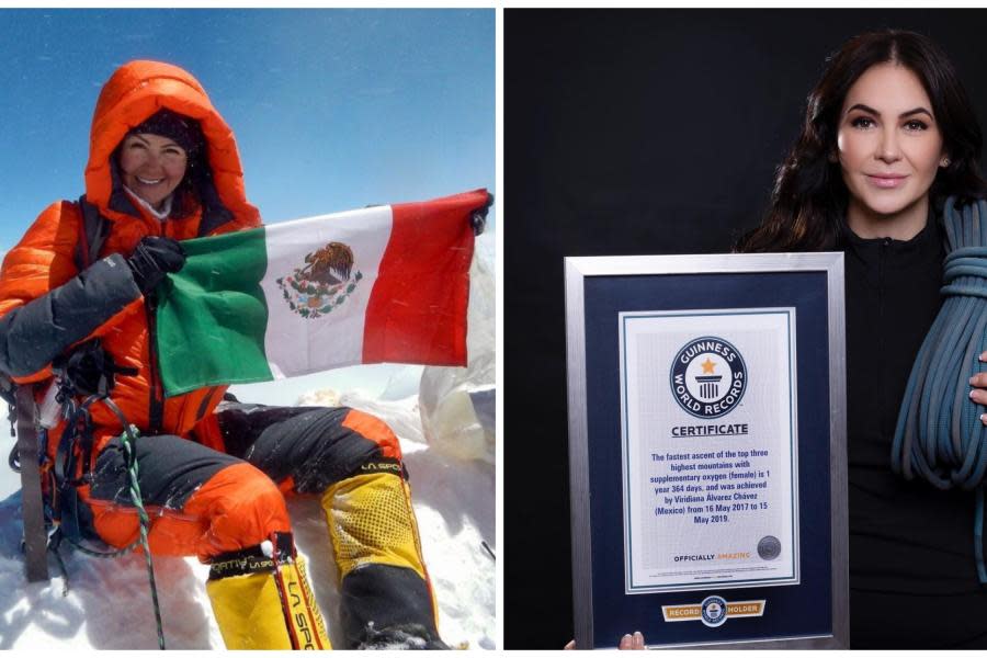 Mexicana Viridiana Álvarez es la primera mujer de América  en escalar las 14 montañas más altas del mundo