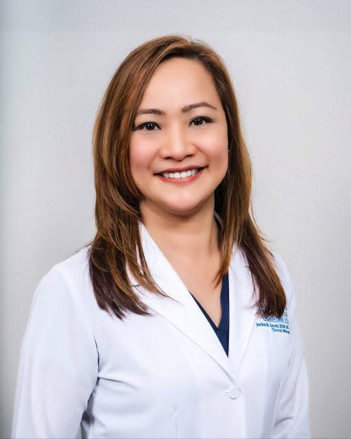 Jackie Gould, the clinical manager of the orthopedic surgical unit in SMH-Venice, is one of several Filipino nurses who are active in a welcome committee that is collecting supplies and researching housing options for Filipino nurses and medical technicians who will be arriving at the hospital this year.