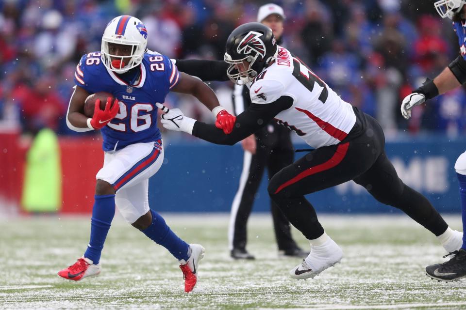 Devin Singletary and the Bills running game could be a key factor Monday night.