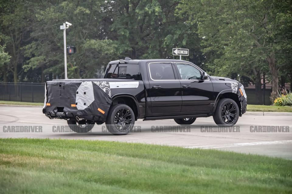 2025 ram1500 spied side