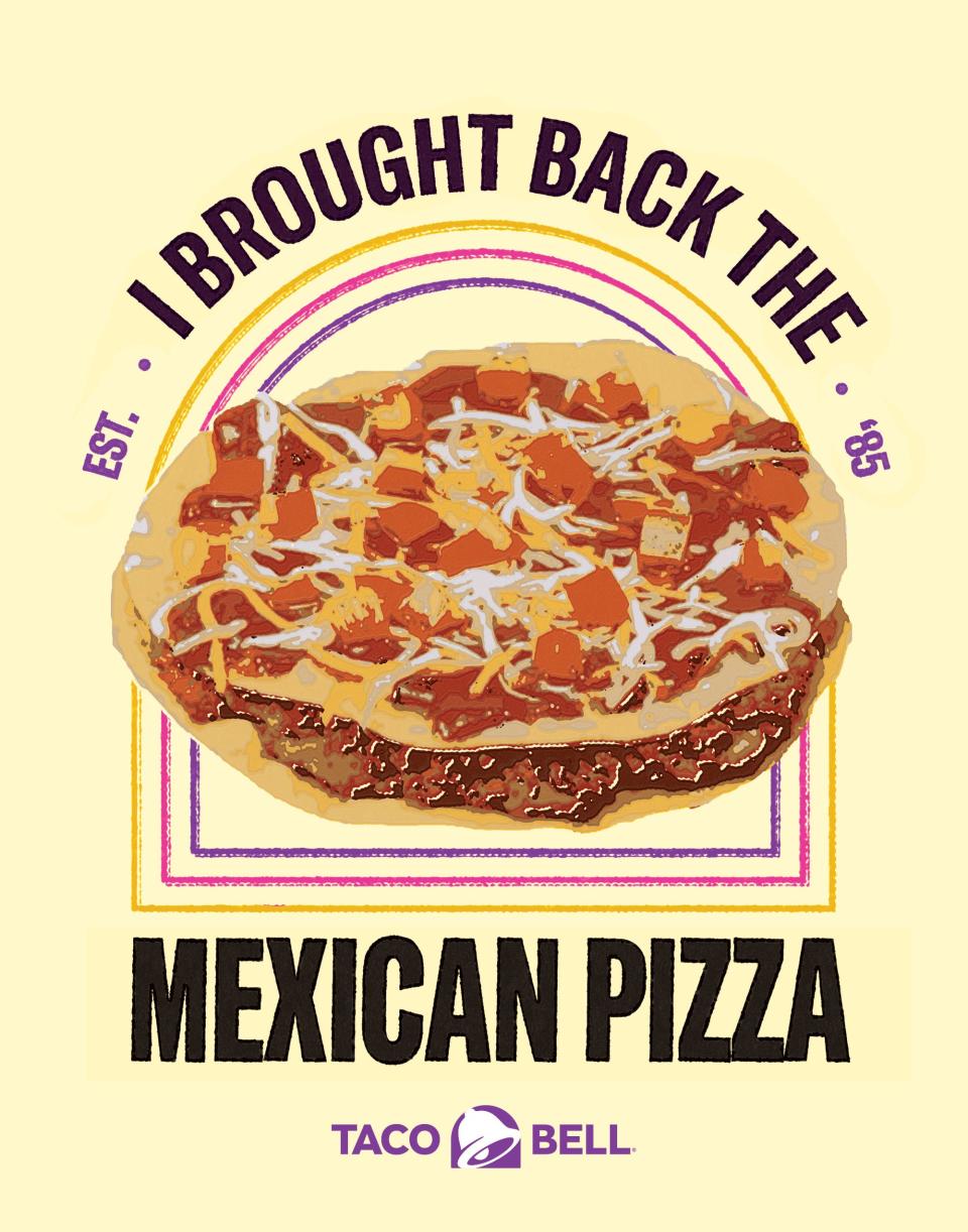 Taco Bell Mexican Pizza