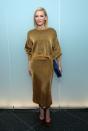 <p>Cate Blanchett can do no wrong in our eyes and this golden Louis Vuitton look was the perfect festive knit. <i>[Photo: Getty]</i> </p>