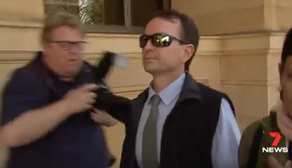 Benjamin Heldon is denying he sexually assaulted the woman. Source: 7 News