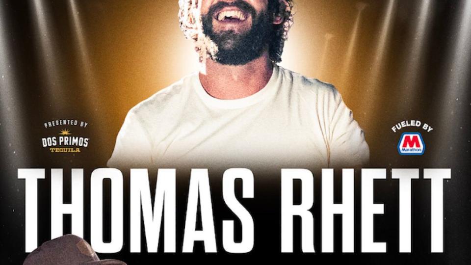 Thomas Rhett tickets 2023 tour artwork poster cole swindell home team 23 nate smith how to buy presale code stream seats dates