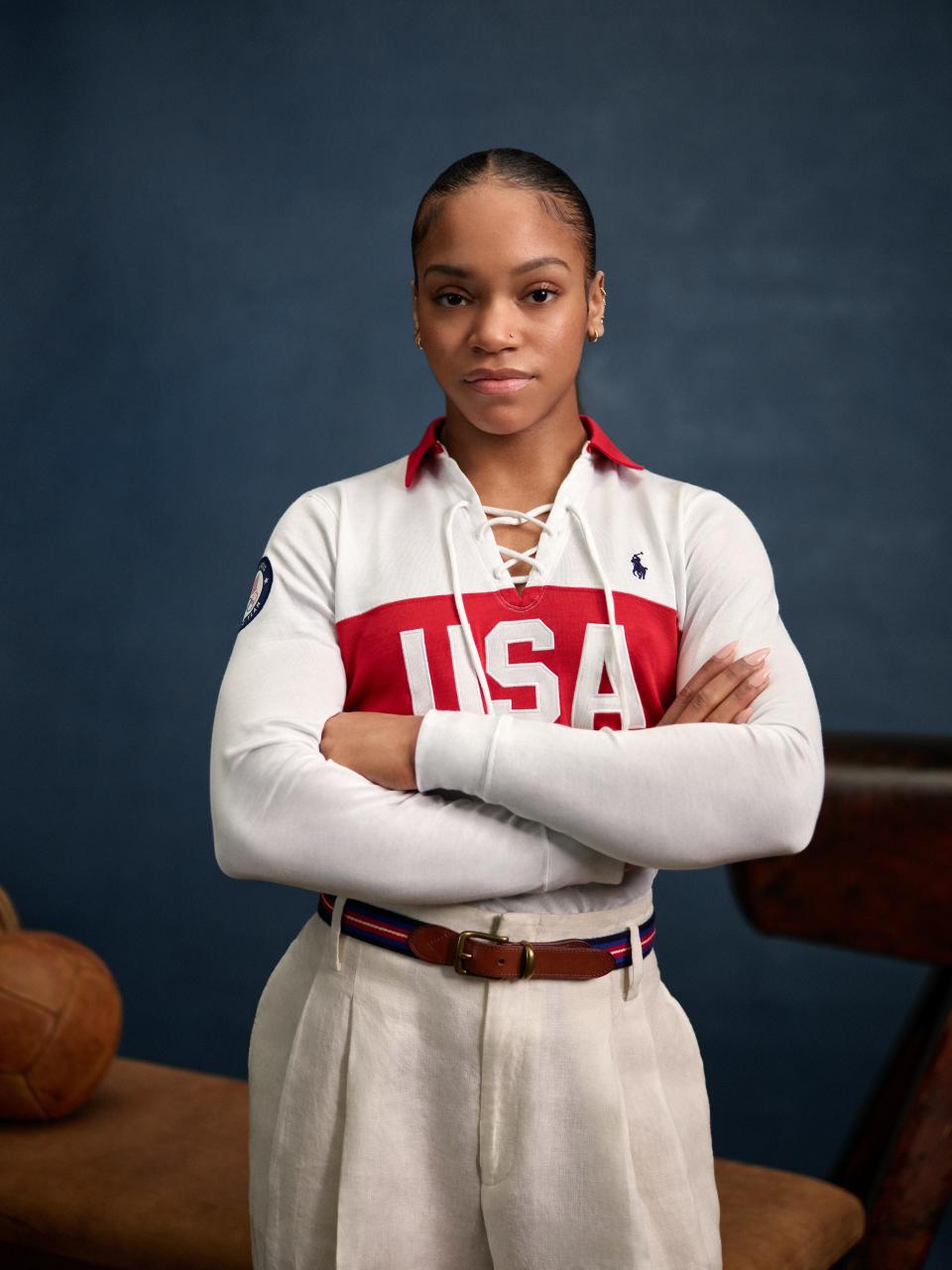 Gymnast Shilese Jones.