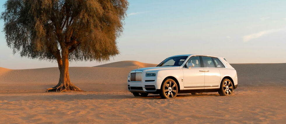 C'est notamment grâce à son SUV Cullinan que la marque de prestige Rolls-Royce a battu son record historique de ventes en 2021.
