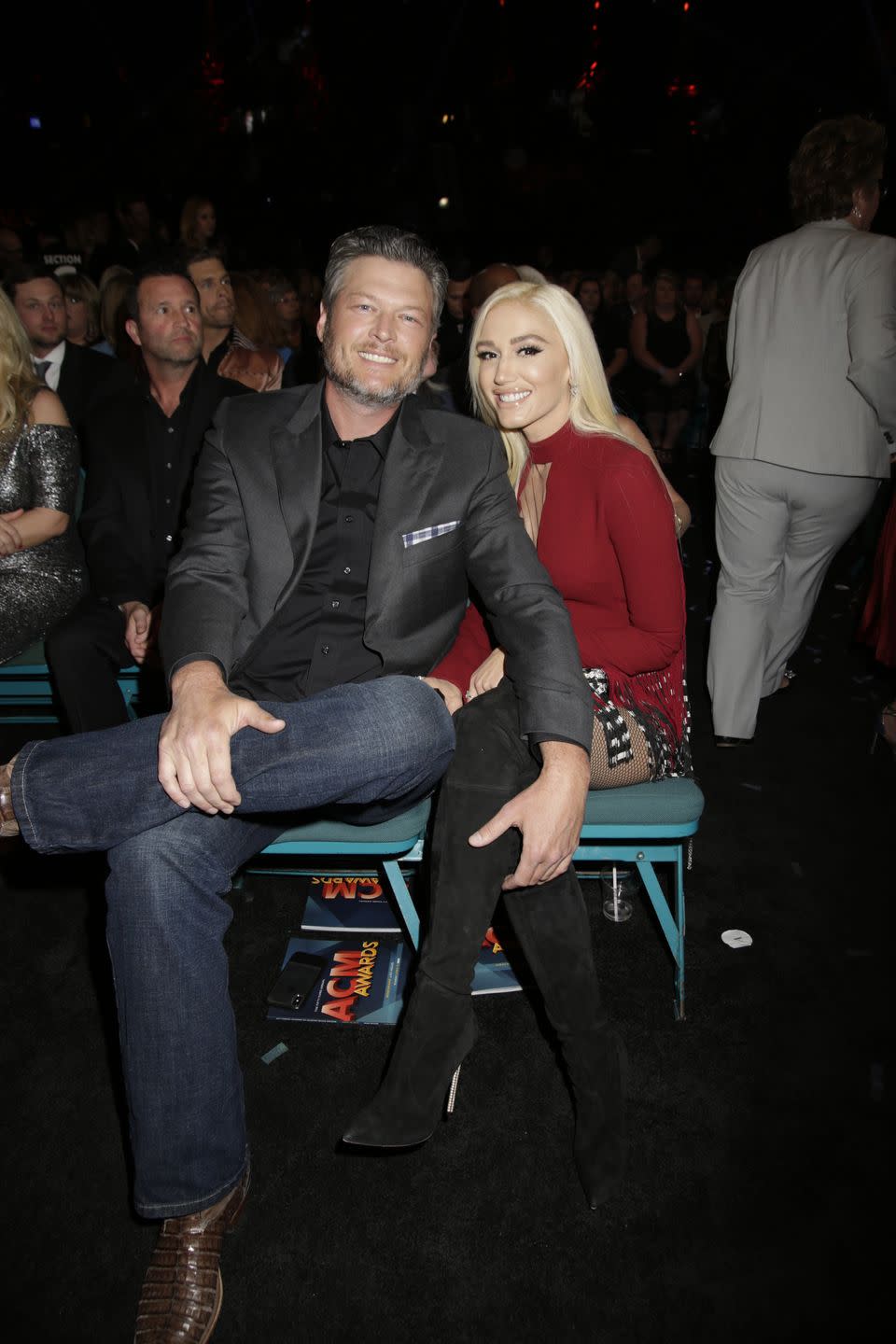 3) Blake and Gwen are totally devoted to each other.
