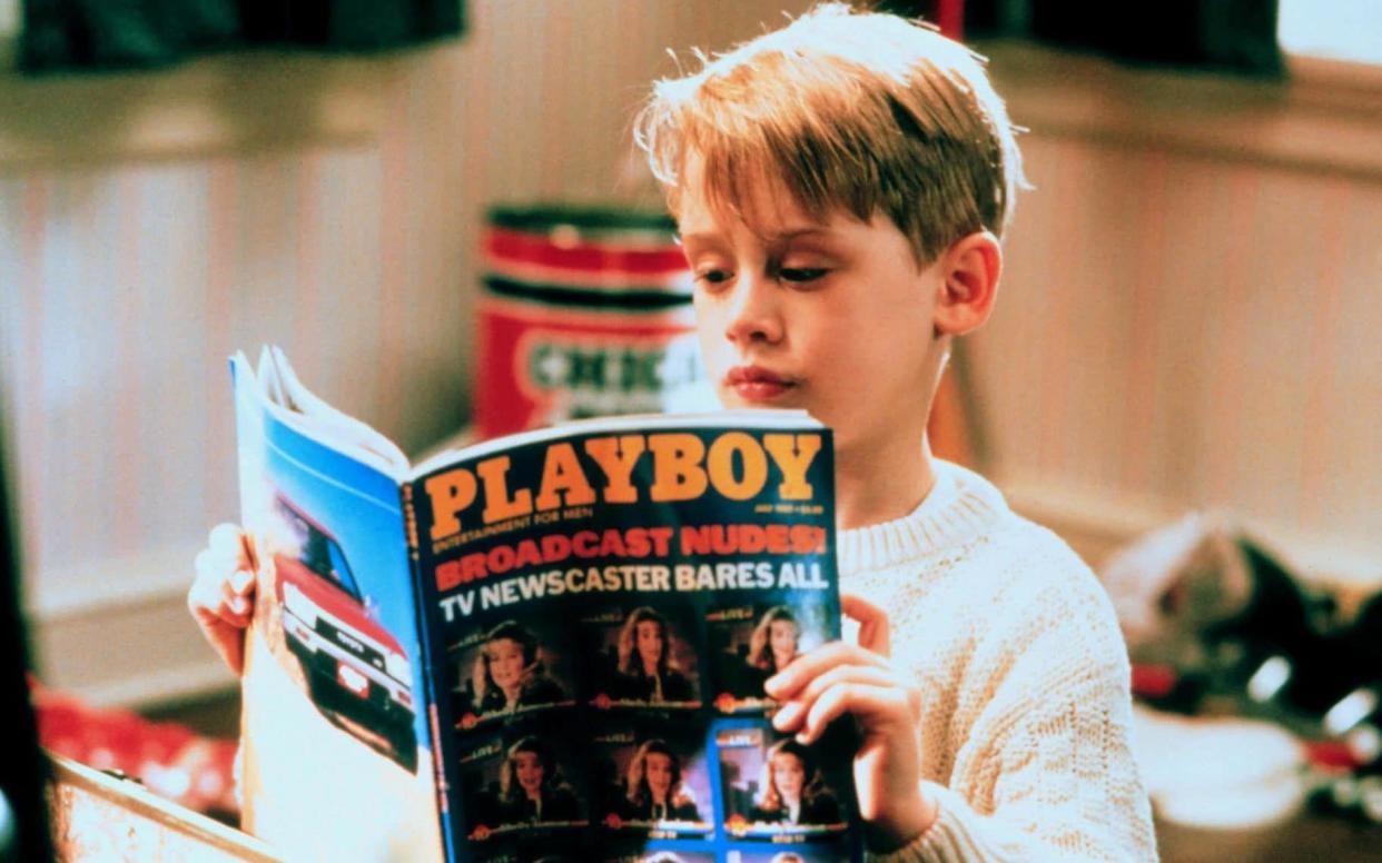 Who's the man? Macaulay Culkin - Alamy