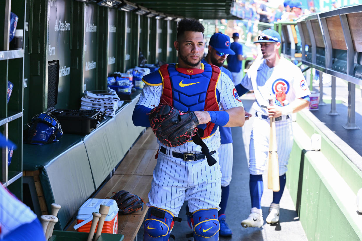 Cubs catcher Willson Contreras could be the best player moved at the MLB trade deadline. (Photo by Jamie Sabau/Getty Images)