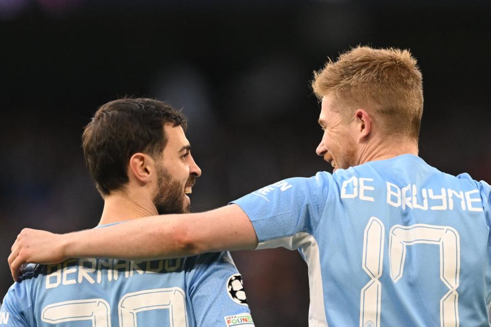 Kevin de Bruyne expects Silva to remain at Man City (AFP via Getty Images)