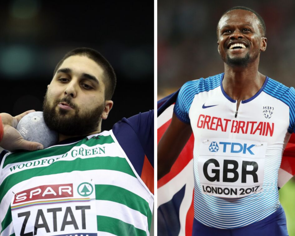 Shot putter Youcef Zatat was named in the 4x400m relay team at the European Athletics Team Championships. (Credit: Getty Images)