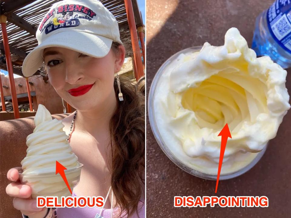 Amanda Krause Dole Whip delicious vs disappointing