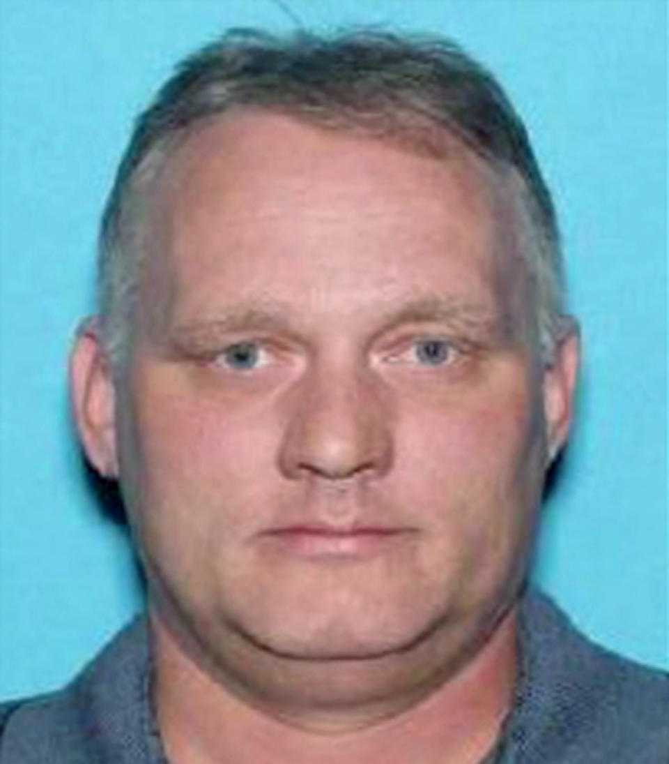 FILE - This undated Pennsylvania Department of Transportation photo shows Robert Bowers. Lawyers for Bowers, the man accused of killing 11 people at a Pittsburgh synagogue, say the FBI has been discouraging witnesses from talking to the defense. (Pennsylvania Department of Transportation via AP, File)