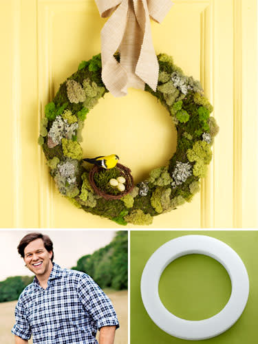 Green and Gorgeous Moss Wreath