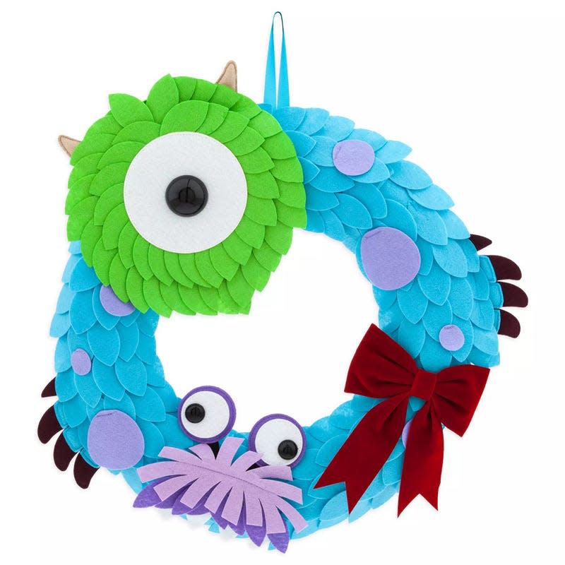 monsters inc wreath