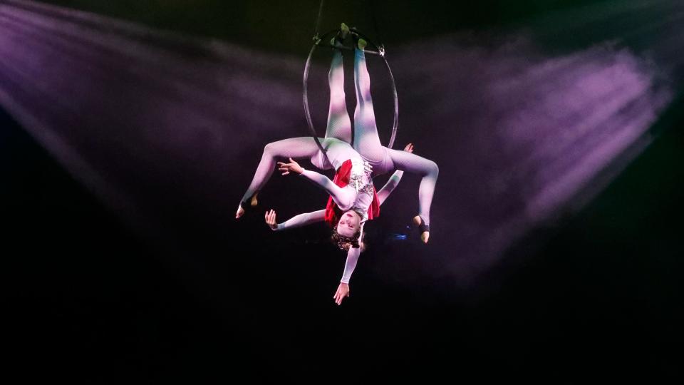 FSU Flying High Circus gets spooky during Halloween weekend.