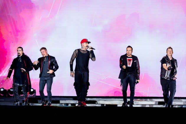 Backstreet Boys are among the non-country acts who will perform on Stagecoach 2025's lineup. - Credit: Mauricio Santana/Getty