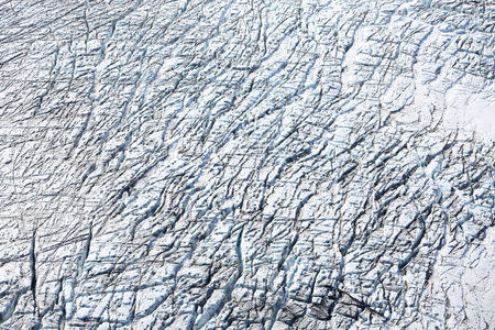 A glacier is seen in Half Moon Bay, Antarctica, February 18, 2018. REUTERS/Alexandre Meneghini
