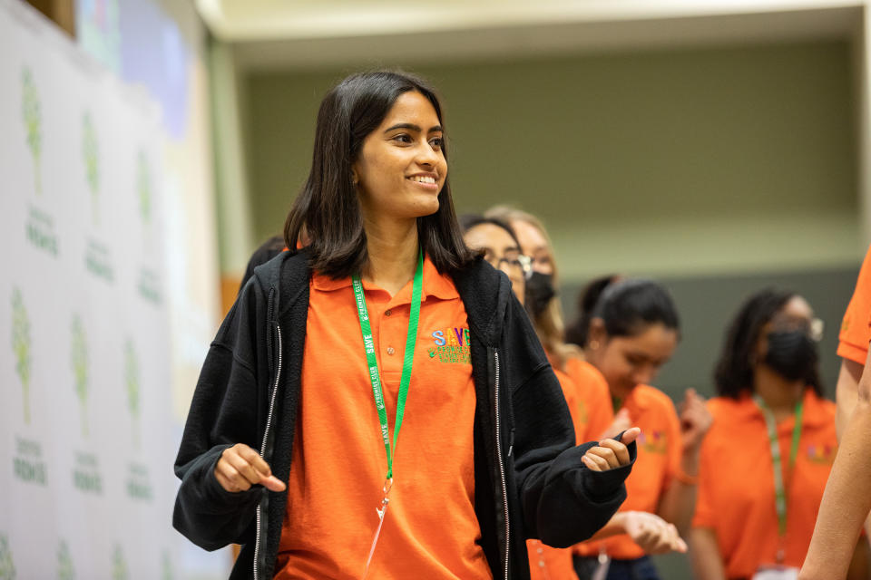 Aashi Mittal at the 2022 National SAVE Promise Club Youth Summit<span class="copyright">Courtesy of Sandy Hook Promise</span>