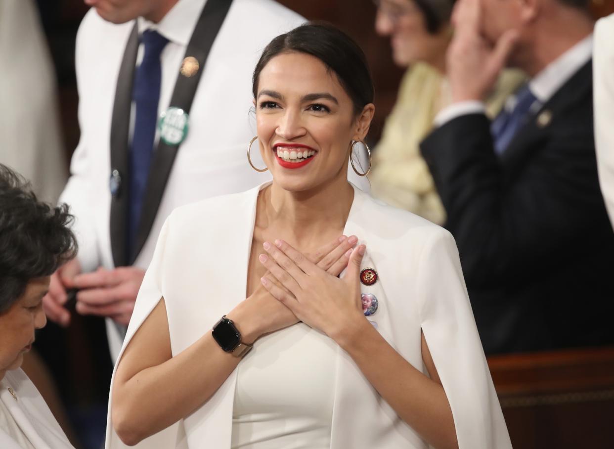 Alexandria Ocasio-Cortez gilt als große Hoffnung der Demokraten. (Bild: Getty Images)