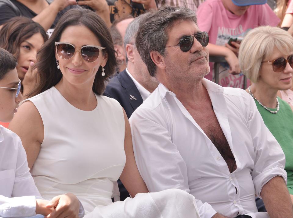 (L-R) Lauren Silverman and Simon Cowell at the Simon Cowell Star On The Hollywood Walk Of Fame Ceremony held in Hollywood, CA on Wednesday, August 22, 2018. (Photo By Sthanlee B. Mirador/Sipa USA)