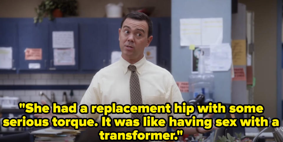 Boyle talks about the oldest woman he's had sex with, compares her to a transformer