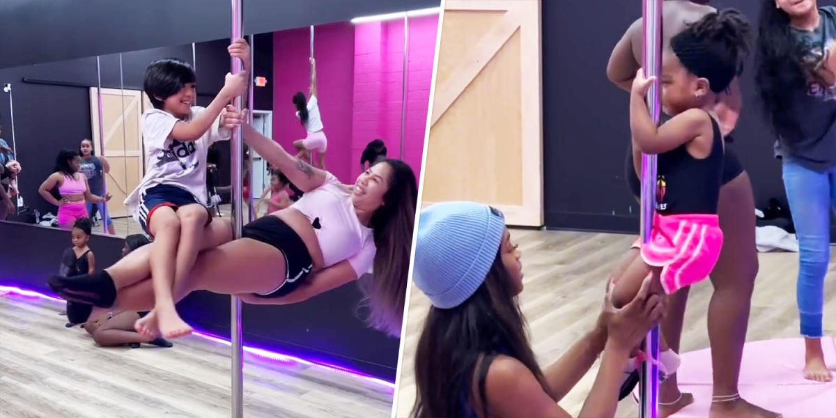 #Studio owner defends ‘Mommy & Me’ pole-dancing class after footage goes viral