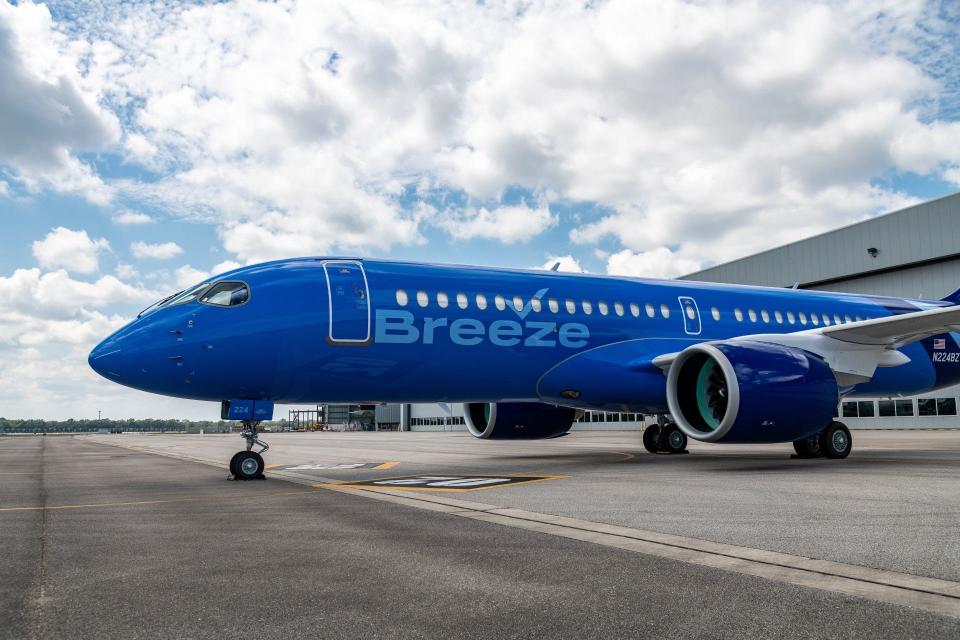 Breeze Airways is coming to the Portsmouth International Airport at Pease in Portsmouth and will fly to Florida destinations Fort Myers and Orlando.