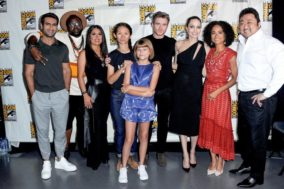 The cast of  The Eternals