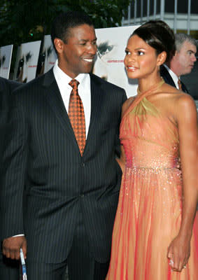 Denzel Washington and Kimberly Elise at the New York premiere of Paramount Pictures' The Manchurian Candidate