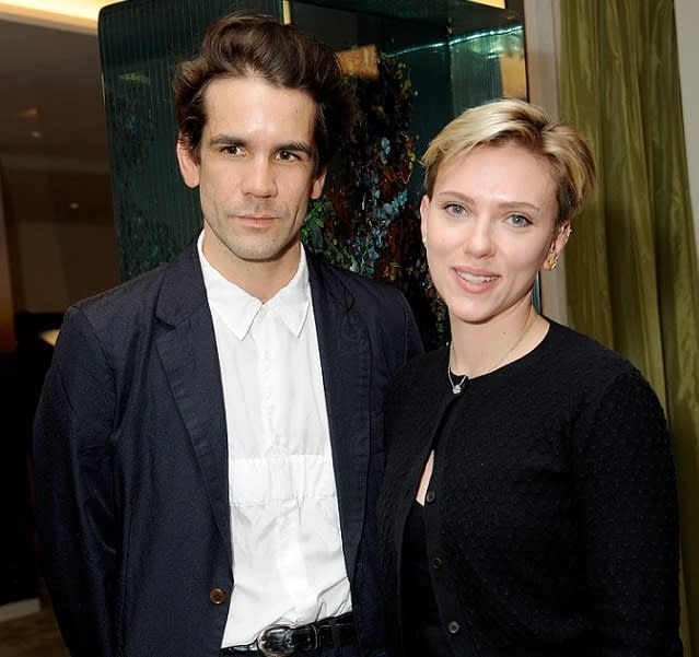 Scarlett Johansson and Romain Dauriac just proved you can be friends with your ex