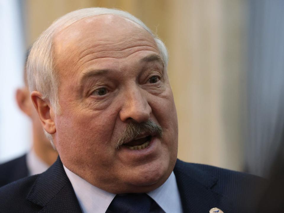 Belarussian President Alexander Lukashenko