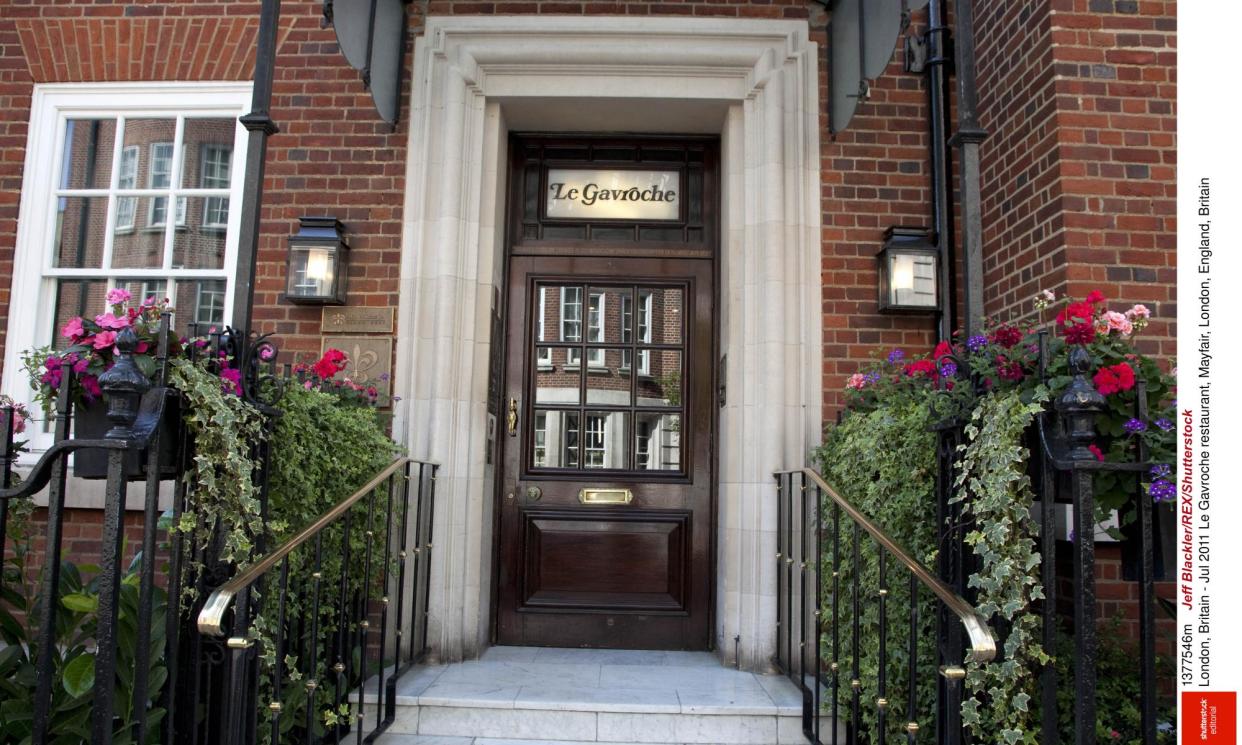 <span>Le Gavroche in Mayfair, London. Contents of the exclusive eatery will be sold by Christie’s in April.</span><span>Photograph: Jeff Blackler/Rex/Shutterstock</span>