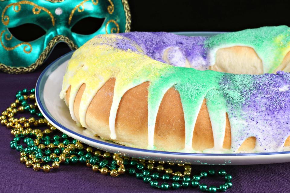 Want a king cake for Mardi Gras? You can find them at some bakeries in Delaware.