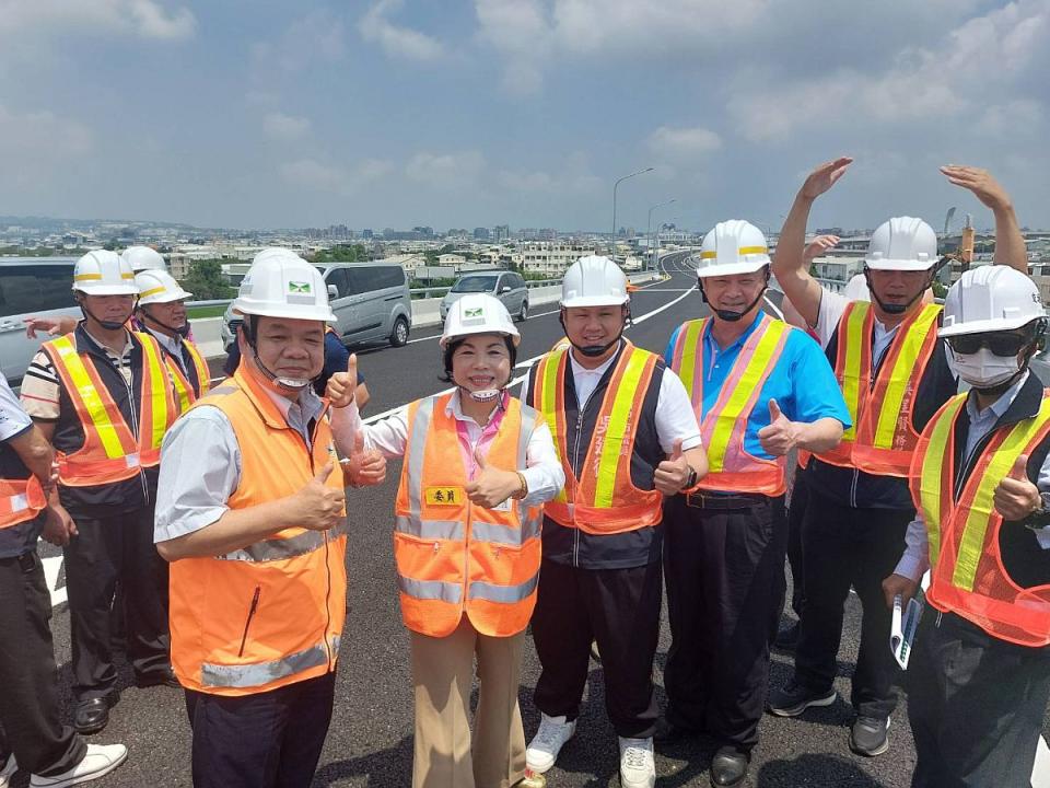 「國1增設銜接台74線系統交流道」通車後可紓解國道1號大雅、台中及南屯三處交流道及其聯絡道的交通壅塞程度。（圖：楊瓊瓔委員辦公室提供）