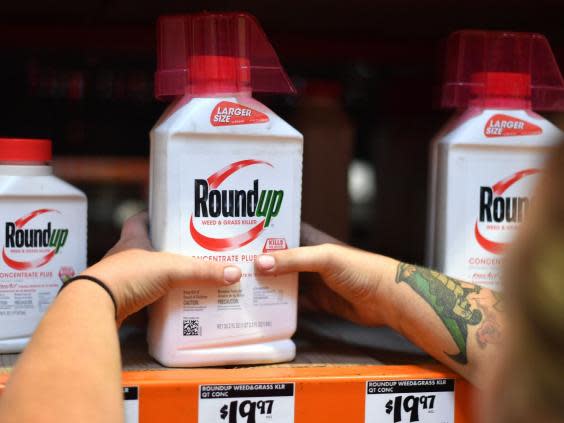 File image of Roundup weedkiller products. (AFP/Getty Images)