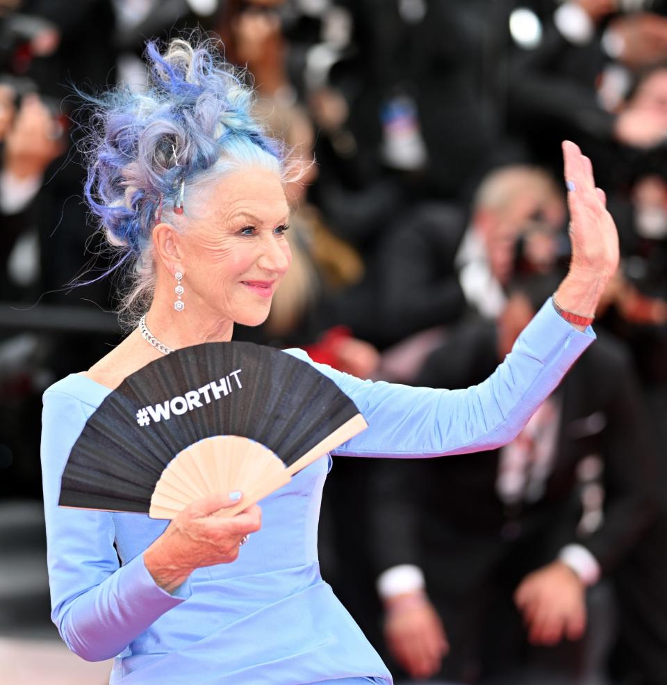 Helen Mirren at 2023 Cannes Film Festival