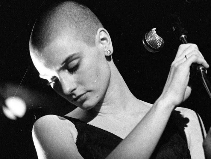 Sin&#xe9;ad O&#39;Connor is seen onstage, March 4, 1988. / Credit: Independent Newspapers Ireland/NLI Collection