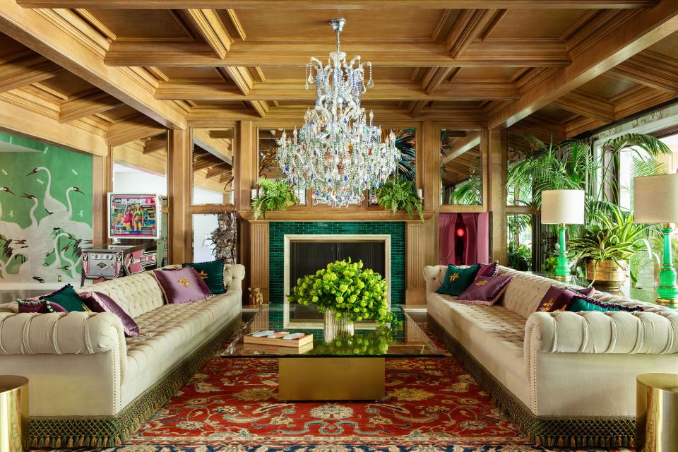 Step Inside Supermodel Cara Delevingne’s Delightfully Dizzying Los Angeles Pad