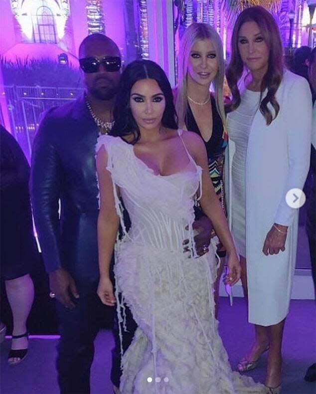 Kanye West, Kim Kardashian, Caitlyn Jenner, Sophia Hutchins