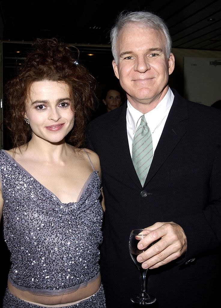 Helena Bonham Carter and Steve Martin