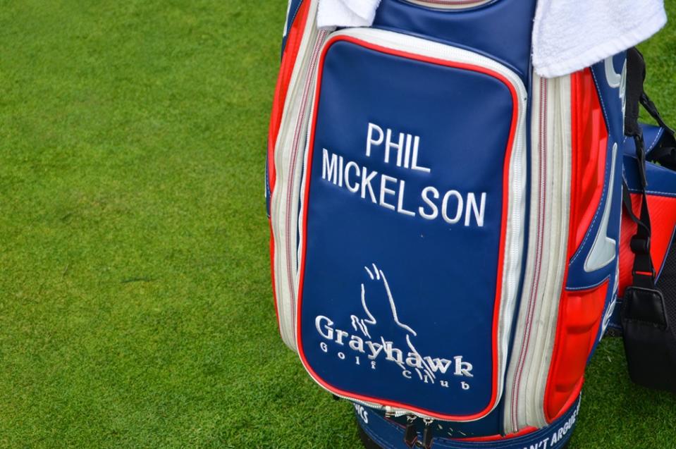 Phil Mickelson's Callaway Golf bag