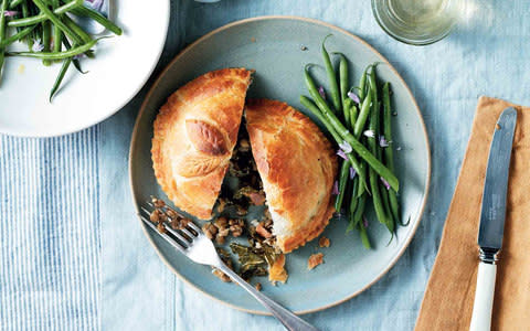 Individual mushroom Wellingtons - Credit: Danielle Wood