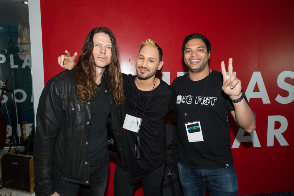 Chris Broderick (Act of Defiance), Angel Vivaldi, Misha Mansoor (Periphery)