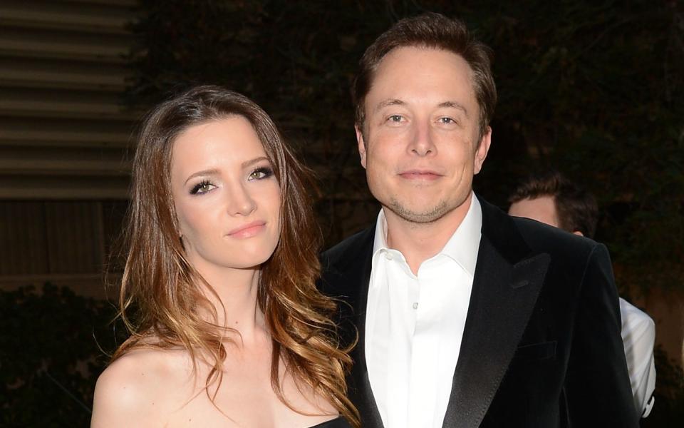 Elon Musk und Talulah Riley