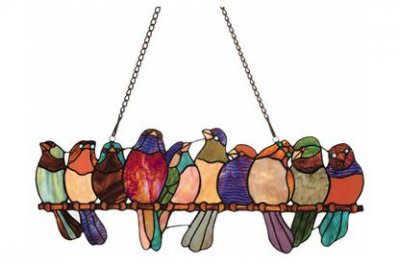 Stained-Glass Birds