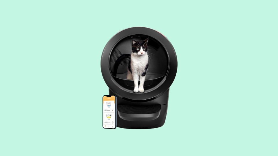 With the litter robot, say goodbye to getting grossed out by kitty litter.