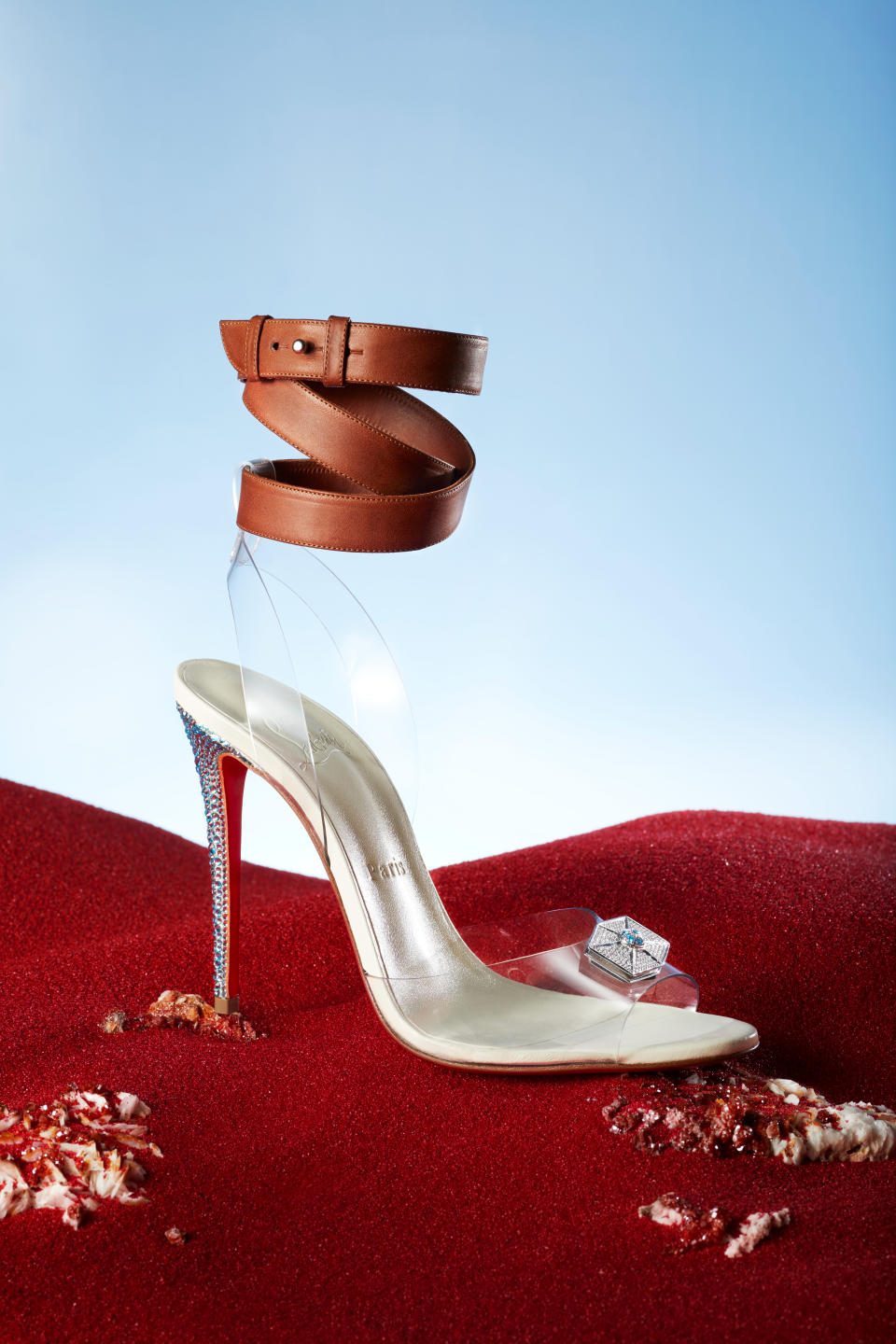 The Rey shoe from Christian Louboutin’s collection for <i>Star Wars: The Last Jedi. (Photo: Guillaume Fandel for Disney)</i>