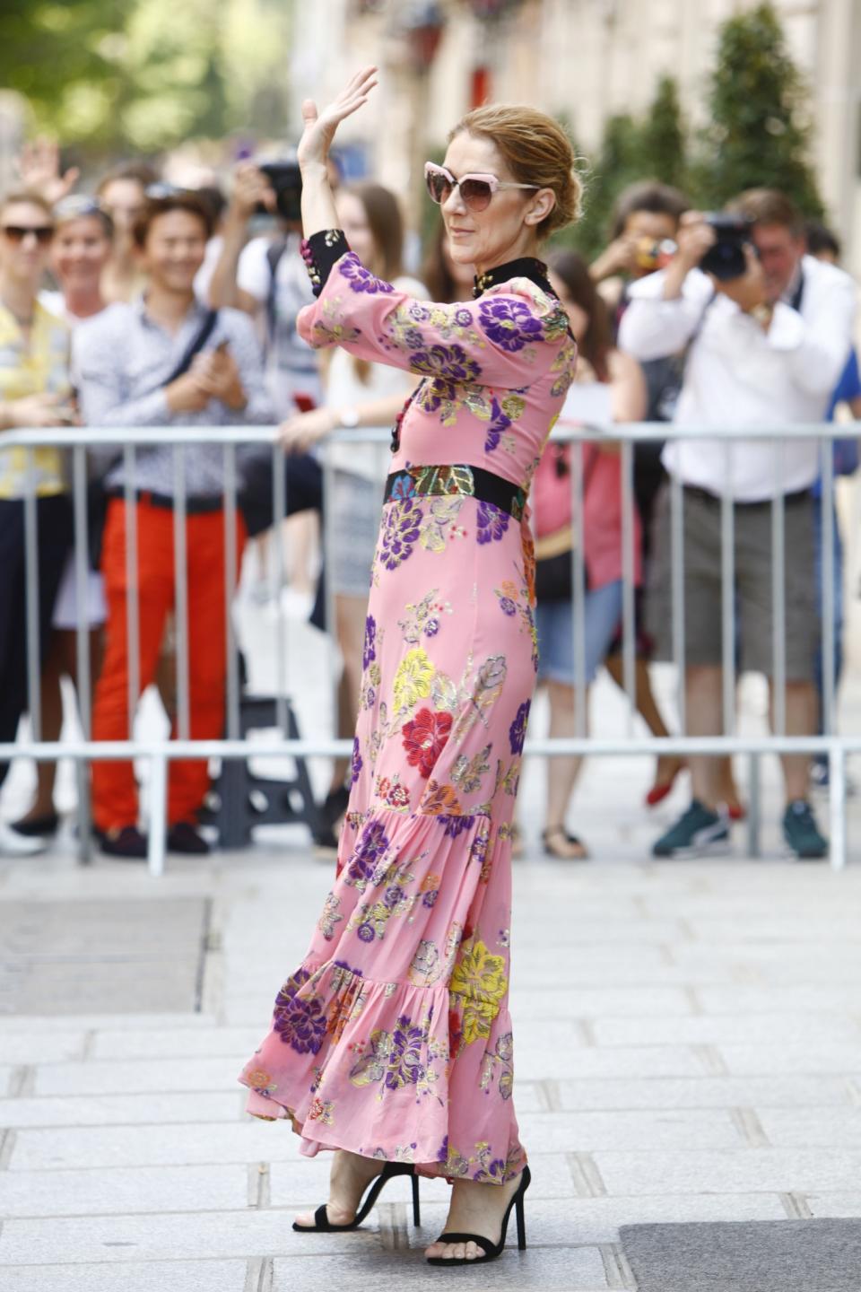Celine Dion, una geisha flamenca de Gucci